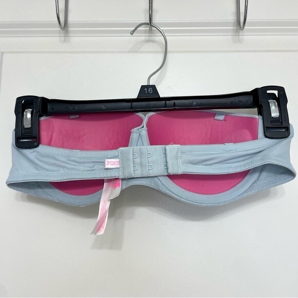 PINK by VS Blue Strapless Pushup Bra - Picture 2 of 4